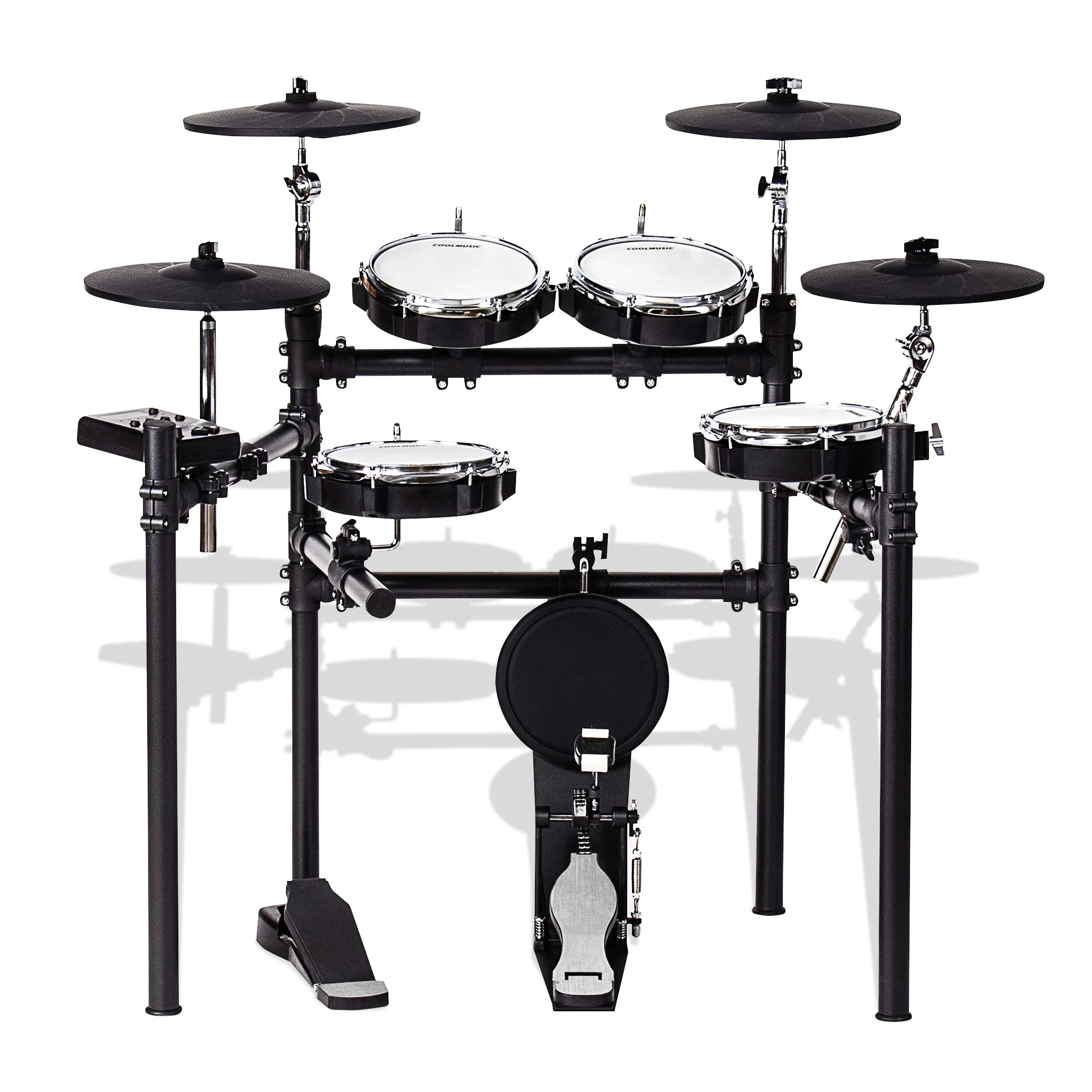 Nieuw Product 10 Inch Crash Cimbal Snare Goedkope Elektronische Drumstel