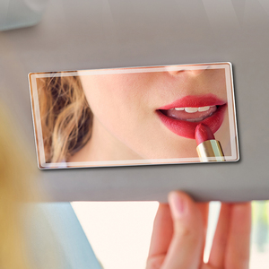 New Arrival Stainless Steel <b>Car</b> Side Makeup Visor Vanity <b>Mirror</b> for <b>Car</b> Visors <b>Car</b> Accessories - Product Image 4