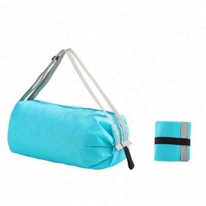 Sac de voyage sportif en Oxford personnalisé, pas cher, pour l'extérieur, sac de courses cylindrique pliable - Product Image 6