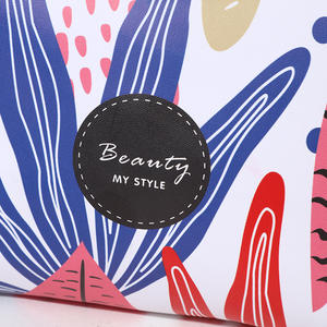 升华印花PU学生青少年女孩铅笔储物袋旅行离合器女化妆包女士化妆包洗脸袋 - Product Image 5