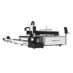 Multifunction fiber cutter 2 in 1 cnc fiber laser sheet metal and tube cutting machine