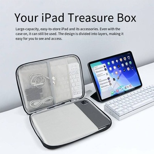 Custodia Leggera per <span class=keywords><strong>iPad</strong></span> da 10.9 e <span class=keywords><strong>12.9</strong></span> Pollici con Fodera Traspirante e Design Compatto per Zaini - Product Image 1
