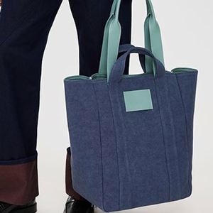 Bolsos de Mano de Lona de Algodón Personalizados de Gran Capacidad para Mujer, Bolsos de Hombro de Moda Portátiles y Duraderos para Viajes de Verano, Otoño e Invierno, para la Playa - Product Image 1