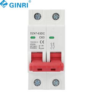 Interruttore DZ47-63Z a corrente continua 2p 63a interruttore aria fotovoltaico a corrente continua interruttore automatico in miniatura - Product Image 1