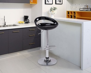 Aofeisi <strong>Bar</strong> Stool with Backrest and Armrests <strong>Height</strong> Adjustable 360 Degree Rotating Suitable for Counter Kitchen <strong>Breakfast</strong> - Product Image 6