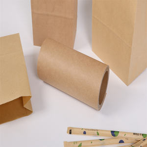 Geri Dönüştürülmüş Kraft Kağıt Kilitli Ambalaj Poşeti Kurutulmuş Mantar Amonyum Folyo Kilitli Poşetler Tohum Paketi Gıda Şeker Endüstrileri için - Product Image 5