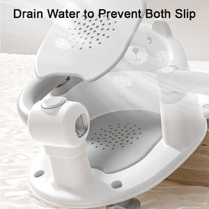 SUNNUO portatile pieghevole sedia da bagno bambino protezione a tutto tondo in plastica <span class=keywords><strong>seggiolino</strong></span> da bagno - Product Image 5