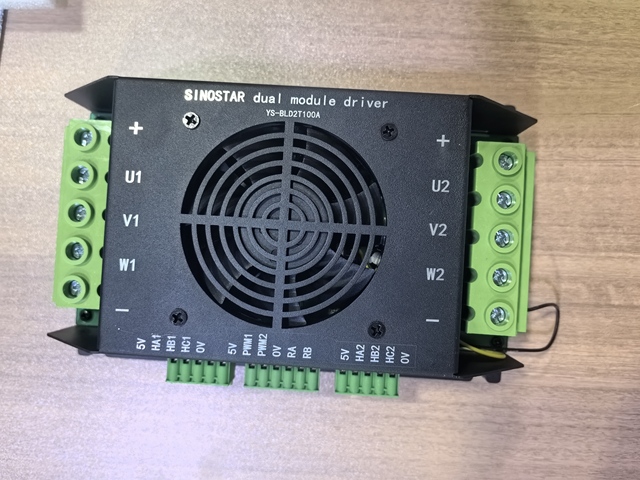 2500W Brushless DC Motor Driver Controller for Tracked Vehicle Chassis & Lawn Mower