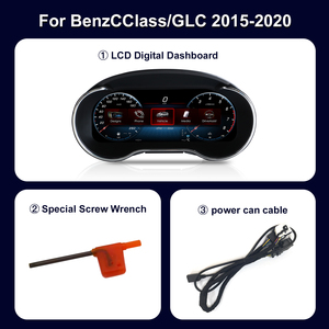 Nuovo Cruscotto Digitale da 12,3 Pollici per Mercedes Classe C/GLC/W205 2015-2019, Tachimetro, Quadro Strumenti, Display LCD HD, Aggiornamento - Product Image 6