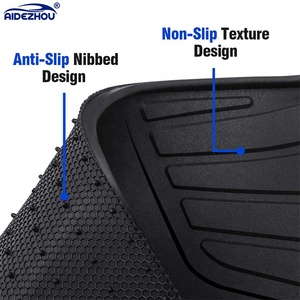 Alfombrillas de Goma de Látex para Auto, Compatibles con <span class=keywords><strong>ALFA</strong></span> ROMEO STELVIO, Años 2017, 2018, 2019, 2020, 2021, <span class=keywords><strong>2022</strong></span>, 2023, 2024, 2025, 2026 en Adelante - Product Image 2