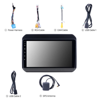 Vente flash : autoradio Android 9 pouces pour Suzuki Ignis 2016 - 2020, écran avec cadre, WIFI, 4G, BT 5.0, Carplay, GPS, navigation, audio automobile