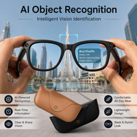 Gafas Inteligentes MT5 Ultra AI con Cámara 2k, Traducción en Tiempo Real, Llamadas por BT, Resistentes al Agua IP65, Ligeras, con Estuche de Carga