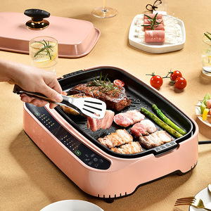 Aining Multifunctional Electric Cooker 4L 1201W-1500W Adjustable Temperature Control With Digital Display Detachable Pot Design - Product Image 3