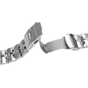 Correa de reloj de acero inoxidable negro <span class=keywords><strong>EF</strong></span> 558 de alta calidad para reloj pulsera <span class=keywords><strong>CASIO</strong></span> edificio - Product Image 4