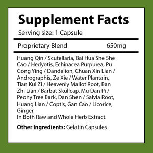 Capsules sales de purificateur de sang en gros OEM pour le nettoyage interne et la désintoxication Type de supplément à base de plantes - Product Image 5