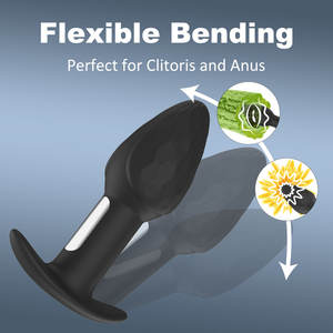 YLove 10 funciones Control remoto silicona de grado alimenticio y ABS tapón Anal vibrador masajeador sexual suave para hombres productos adultos para hombres - Product Image 4