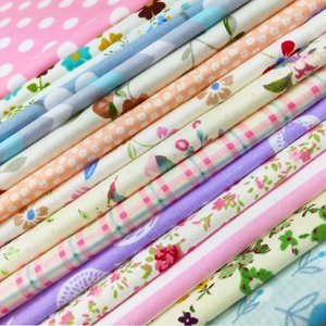 Cuadrados de tela floral precortados 100% algodón, material para quilting, para manualidades de costura DIY hechas a mano. - Product Image 4
