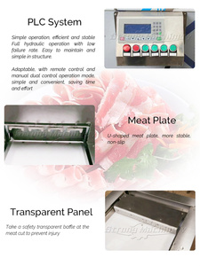 Cortadora de carne comercial de alta calidad, rollos de cordero, cortadora de carne eléctrica, Cortadora automática de carne congelada - Product Image 6