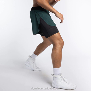 ชุดออกกำลังกายแบบ2 in <span class=keywords><strong>1</strong></span>สำหรับผู้ชายชุดออกกำลังกายแบบกำหนดเองสำหรับฤดูร้อน - Product Image 2