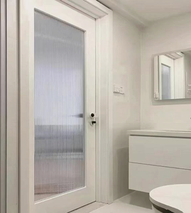 Pintu Jendela Kaca Ganda Tempered PVC/<span class=keywords><strong>UPVC</strong></span> Gaya Prancis untuk Balkon Harga Pabrik - Product Image 3