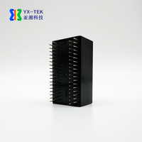 Tarjeta de Red YX DIP-7201-AG 1G Base-T con Cuatro Puertos Magnéticos para Router de Banda Ancha Cableada