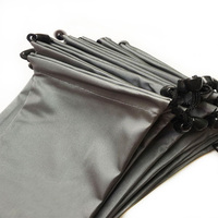 Sac en tissu pour batterie externe, sac à cordon, vente en gros, support pour selfie stick, étui de protection pour écouteurs Bluetooth, sac en velours