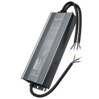Fuente de Alimentación Conmutada de CA a CC para LED, 500W, 12V/24V, IP67, Impermeable, Delgada, de Aluminio, Controlador LED de Voltaje Constante para Tiras de Luz
