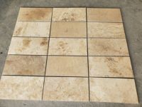 SHIHUI vente en gros motif français poli travertin pavé Henan carreaux de marbre naturel couleur café moderne intérieur extérieur utilisation de l'hôtel