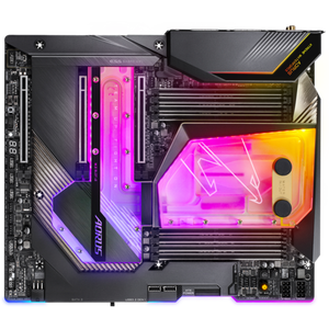 X299X WATERFORCE เมนบอร์ด DDR4 คอมพิวเตอร์สำหรับเล่นเกม เมนบอร์ดระบายความร้อนด้วยน้ำ ประเภทการ์ดจอแบบรวม-ต้องใช้ซีพียู - Product Image 3
