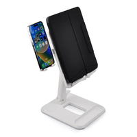 Support de lecture créatif Partition musicale Lecture de peinture Conception de cours en ligne Streaming en direct Lifting Pliant Support de tablette pour téléphone portable