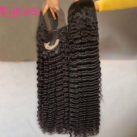 Peluca de Cabello Humano Rizado Brasileño Sin Procesar, Pelucas de Encaje Completo Transparente HD de 30 Pulgadas, Proveedores de Pelucas de Cabello Brasileño Virgen de Grado 12A