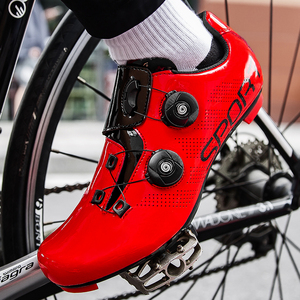 <span class=keywords><strong>Zapatillas</strong></span> de ciclismo personalizadas <span class=keywords><strong>para</strong></span> hombre <span class=keywords><strong>para</strong></span> bicicleta <span class=keywords><strong>MTB</strong></span> deporte triatlón con forro de malla <span class=keywords><strong>para</strong></span> zapatos de montar calzado en carreras de bicicleta de montaña - Product Image 3