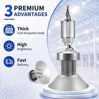 Éclairage LED Industriel Commercial à Télécommande pour Ateliers et Hangars – Projecteur LED Industriel à Télécommande