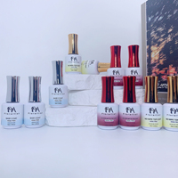Base de gel de couche de finition transparente sans Hema et couche de finition mate sans TPO vernis à ongles sans essuyage couche de finition UV haute brillance