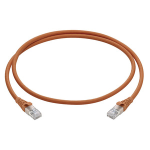 Cable de Red Cat6A SFTP de 2 Metros, Cable de Conexión Ethernet Naranja - Product Image 1