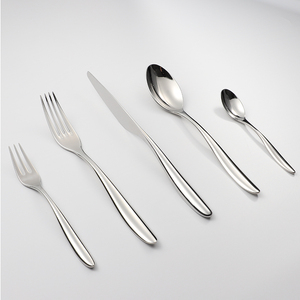 Vente en gros pour l'extérieur <span class=keywords><strong>Couverts</strong></span> en <span class=keywords><strong>inox</strong></span> <span class=keywords><strong>18</strong></span> <span class=keywords><strong>10</strong></span> couleur argent avec miroir - Product Image 3