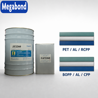 Adhésif polyuréthane bicomposant à base de solvant pour la laminage à sec et la stérilisation par autoclave des feuilles d'aluminium PET, BOPP, CPP, PE