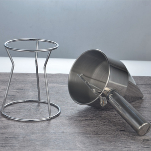 Embudo Dispensador de Metal Desmontable <span class=keywords><strong>para</strong></span> Cupcakes, Muffins, Pasteles y Takoyaki, <span class=keywords><strong>Utensilios</strong></span> de Cocina <span class=keywords><strong>para</strong></span> Hornear y Servir - Product Image 5