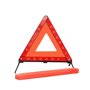 Triangle de signalisation pour voiture Tiger Secretary, réfléchissant à haute intensité, pliable, pour utilisation en cas de panne et de stationnement - Product Image 1