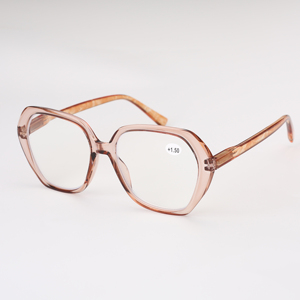 Vente en gros OEM lunettes de lecture légères en plastique pour femmes logo personnalisé et design multicolore surdimensionné et confortable - Product Image 4
