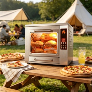 Four à pizza électrique à un seul niveau, four à pizza commercial électrique <span class=keywords><strong>avec</strong></span> pierre en céramique - Product Image 1