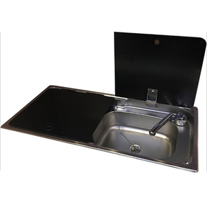 Estufa de Gas para Yates y Autocaravanas de Alta Calidad a Precio de Fábrica, Accesorios para Barcos con Cubierta de Vidrio, Estufa de Gas para Yates con Fregadero - Product Image 4