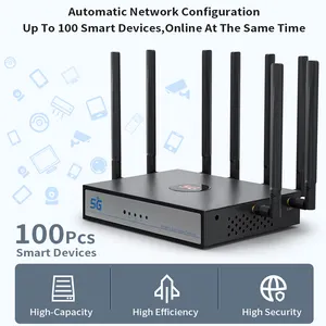 UOTEK WiFi6 5G CPE Router Wireless Dual Band 802.11ax Mesh Router Internet High Speed OEM Broadband Router With SIM Card Slot