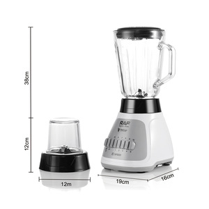 เครื่องปั่นขนาด 1.5 ลิตร มอเตอร์ AC 400 วัตต์ ใบมีดสแตนเลส เครื่องทำสมูทตี้ 10 ระดับความเร็ว เครื่องคั้นน้ำผลไม้สำหรับใช้ในบ้าน - Product Image 5