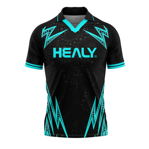 Seragam sepak bola kustom HEALY, kaos polo pria dengan kerah pas badan dan jersey sepak bola - Product Image 3
