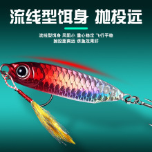 Leurre artificiel flottant pour brochet et black-bass, leurre de surface pour eau salée, swimbait popper pour la pêche en mer, en bateau et en ruisseau - Product Image 4