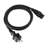 IP68 a prueba de agua OEM inyectado Betteri BC01 conector macho hembra Micro inversor Solar a UE Schuko AC extensión enchufe Cables de alimentación