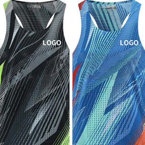 Plain Summer Quick Dry Fitness Mens Mesh <b>Clothing</b> Sleeveless Tees Loose Basketball Jerseys Running Sports Vest - Product Image 4