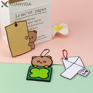 Parche Bordado de Moda, Suministro Directo de Fábrica, Parche Bonito de Dibujos Animados, Parche de Fieltro Coreano, Colgante para Llavero - Product Image 5