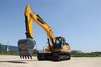 Excavatrice sur chenilles SE400LC de 40 tonnes, fabriquée en Chine, avec une benne de 2,0 mètres cubes pour les travaux miniers et de terrassement.